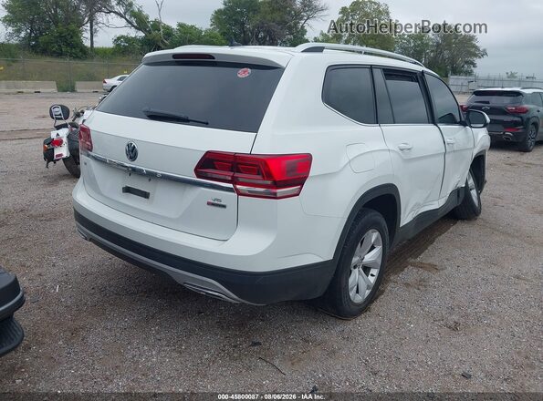 1V2UR2CA6KC560063 2019 VOLKSWAGEN ATLAS Белый Задняя правая четверть