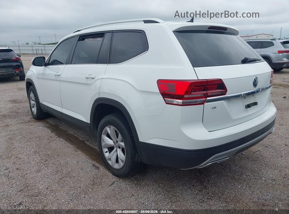 1V2UR2CA6KC560063 2019 VOLKSWAGEN ATLAS Белый Задняя левая четверть