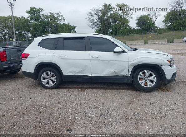 1V2UR2CA6KC560063 2019 VOLKSWAGEN ATLAS Белый Вид задней части салона