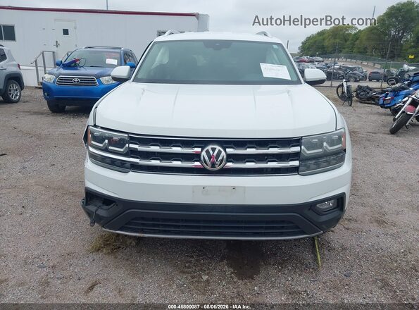 1V2UR2CA6KC560063 2019 VOLKSWAGEN ATLAS Белый Вид щитка приборов