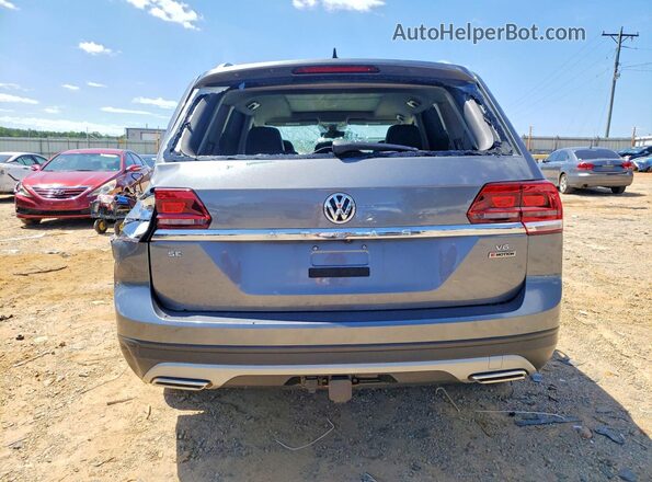 1V2UR2CA7KC564283 2019 VOLKSWAGEN ATLAS Gray Rear view