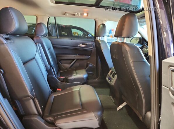 1V2UR2CA7KC598191 2019 VOLKSWAGEN ATLAS Black უკანა სალონის ხედი
