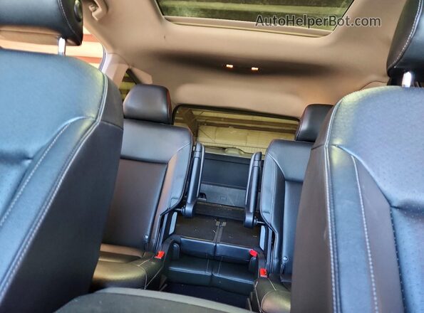 1V2UR2CA7KC598191 2019 VOLKSWAGEN ATLAS Black უკანა სავარძლების ხედი
