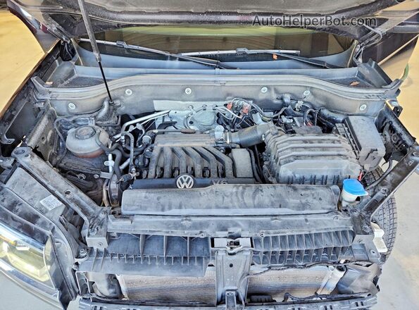 1V2UR2CA7KC598191 2019 VOLKSWAGEN ATLAS Black Vista del compartimento del motor
