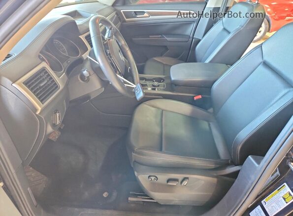 1V2UR2CA7KC598191 2019 VOLKSWAGEN ATLAS Black Vista interior delantera