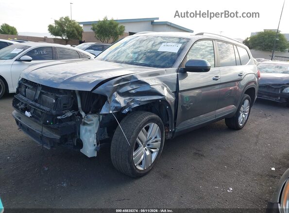 1V2UR2CAXKC541564 2019 VOLKSWAGEN ATLAS Teal Front left