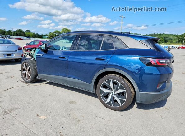 1V2VMPE80PC018801 2023 VOLKSWAGEN ID.4 Синий Задняя левая четверть