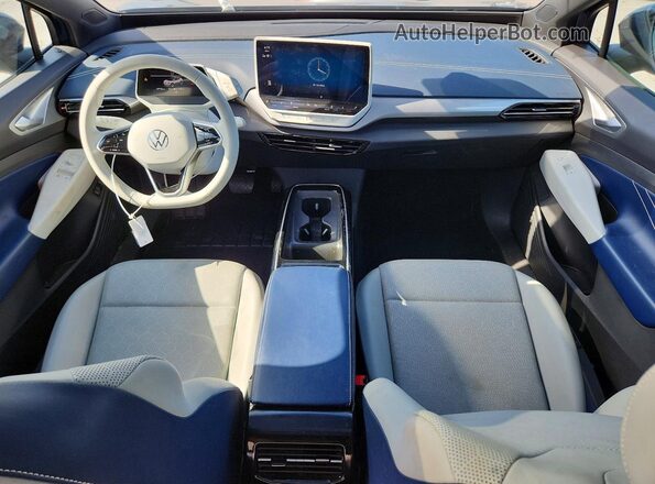1V2VMPE80PC018801 2023 VOLKSWAGEN ID.4 Синий Вид панели приборов