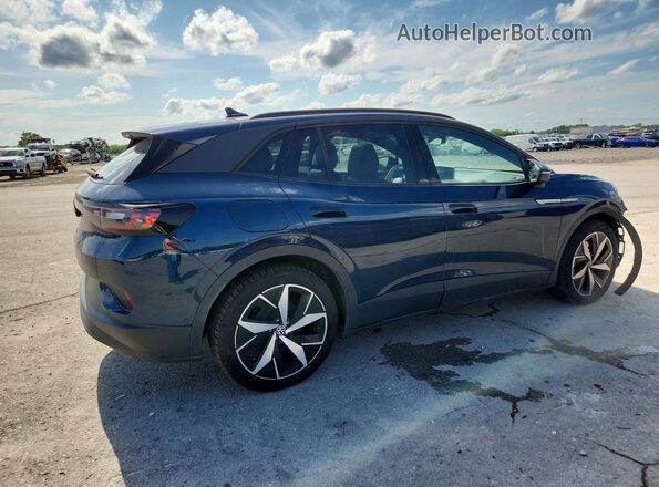 1V2VMPE80PC018801 2023 VOLKSWAGEN ID.4 Синий Задняя правая четверть