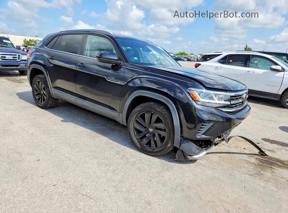 1V2WC2CA1MC238010 2021 VOLKSWAGEN ATLAS Black Delantero derecho