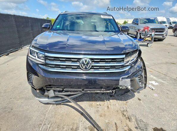 1V2WC2CA1MC238010 2021 VOLKSWAGEN ATLAS Black Vista frontal