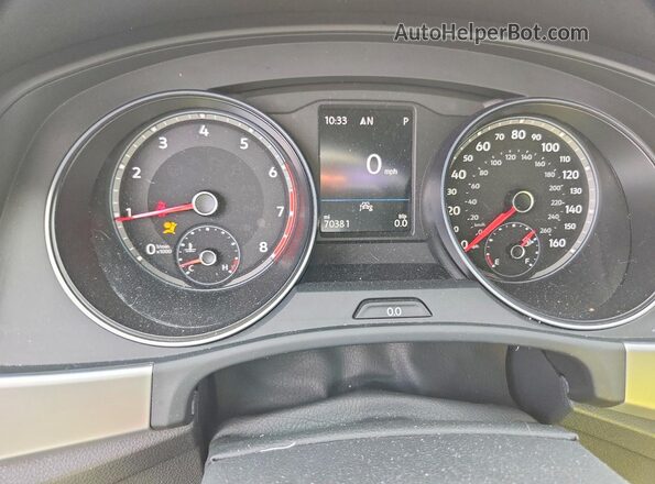 1V2WC2CA1MC238010 2021 VOLKSWAGEN ATLAS Black Vista del cuadro de instrumentos