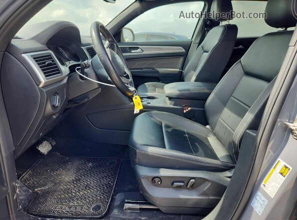 1V2WC2CA5MC211232 2021 VOLKSWAGEN ATLAS Gray Widok wnętrza z przodu