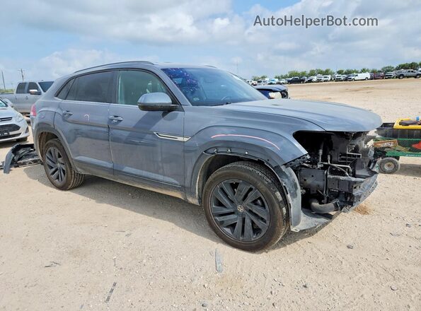 1V2WC2CA5MC211232 2021 VOLKSWAGEN ATLAS Gray Przód prawy