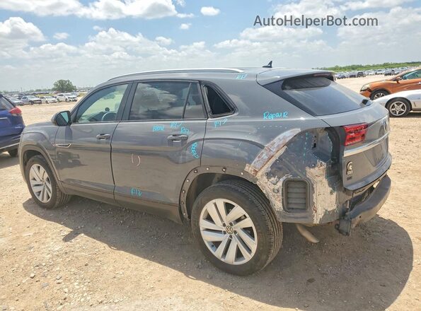 1V2WC2CA7MC233202 2021 VOLKSWAGEN ATLAS Gray Задня ліва чверть