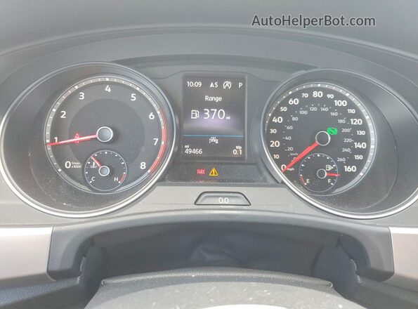1V2WC2CA7MC233202 2021 VOLKSWAGEN ATLAS Gray Вид щитка приладів