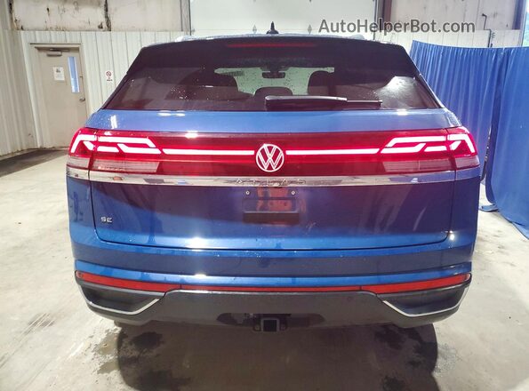1V2WC2CA8TC216326 2026 VOLKSWAGEN ATLAS Blue Вид ззаду