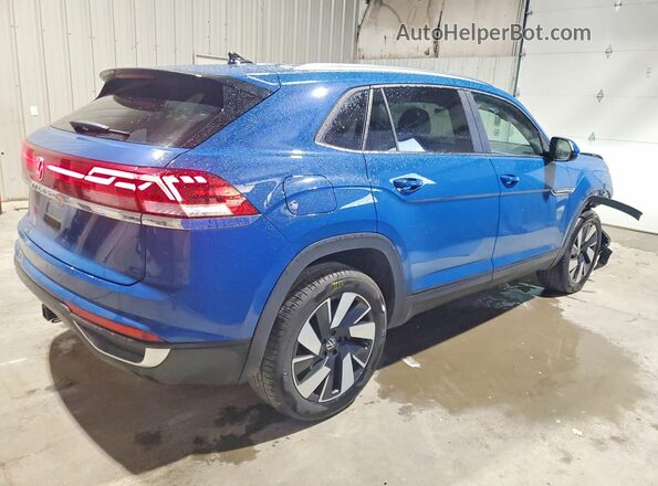 1V2WC2CA8TC216326 2026 VOLKSWAGEN ATLAS Blue Задня права чверть