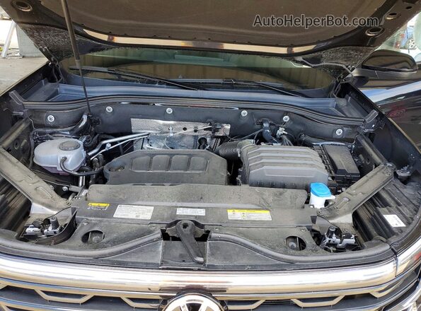 1V2WC2CA9TC216092 2026 VOLKSWAGEN ATLAS Black Widok wnętrza z tyłu