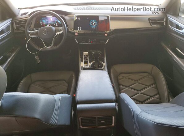 1V2WC2CA9TC216092 2026 VOLKSWAGEN ATLAS Black Widok deski rozdzielczej