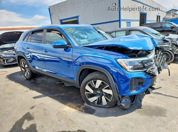 1V2WC2CAXTC218076 2026 VOLKSWAGEN ATLAS Blue Przód prawy