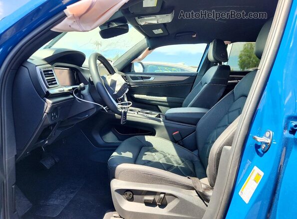 1V2WC2CAXTC218076 2026 VOLKSWAGEN ATLAS Blue Widok wnętrza z przodu