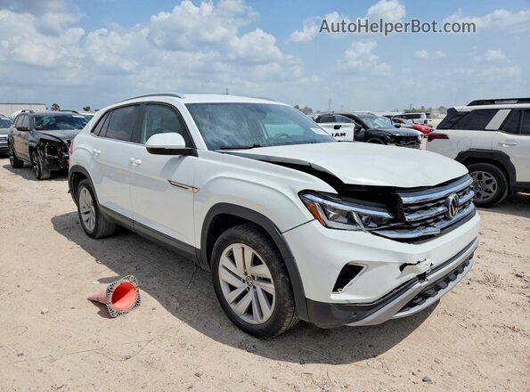 1V2WE2CA0MC201055 2021 VOLKSWAGEN ATLAS White Front right