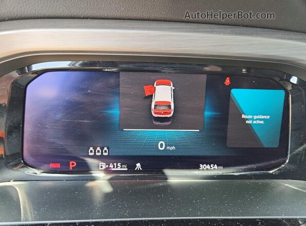 1V2WE2CA1SC206830 2025 VOLKSWAGEN ATLAS Black Vista del cuadro de instrumentos