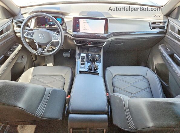 1V2WE2CA1SC206830 2025 VOLKSWAGEN ATLAS Black Vista del salpicadero