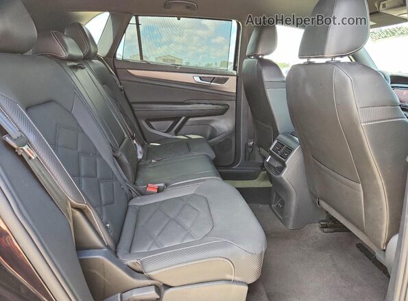 1V2WE2CA1SC206830 2025 VOLKSWAGEN ATLAS Black Vista de los asientos traseros