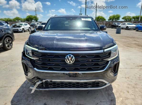1V2WE2CA1SC206830 2025 VOLKSWAGEN ATLAS Black Vista de la etiqueta del VIN