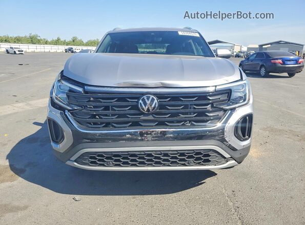 1V2WE2CA2SC202401 2025 VOLKSWAGEN ATLAS Silver Widok z przodu