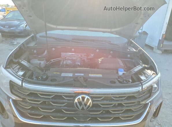 1V2WE2CA8RC239740 2024 VOLKSWAGEN ATLAS Gray Widok komory silnika