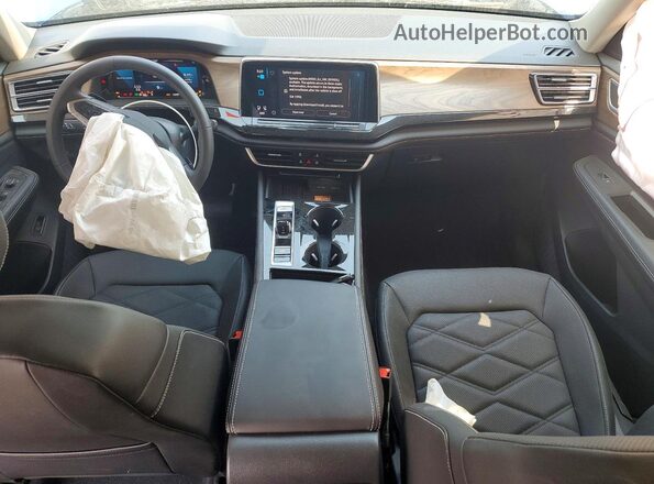 1V2WN2CA3TC530556 2026 VOLKSWAGEN ATLAS Blue Vista del salpicadero