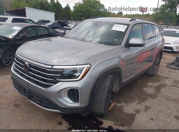1V2WN2CA4TC559628 2026 VOLKSWAGEN ATLAS Gray Передня ліва чверть