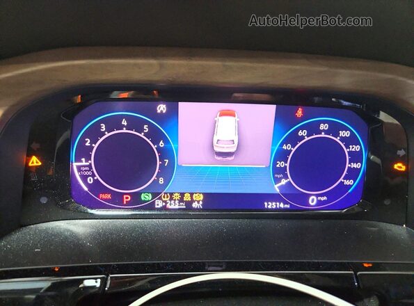 1V2WN2CA5TC547195 2026 VOLKSWAGEN ATLAS Black Vista del cuadro de instrumentos