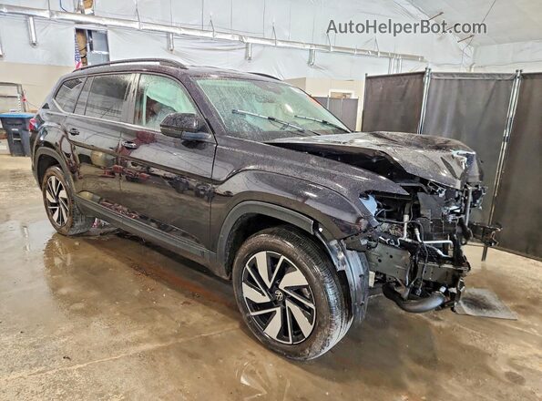 1V2WN2CA6TC545035 2026 VOLKSWAGEN ATLAS Черный Передняя правая четверть