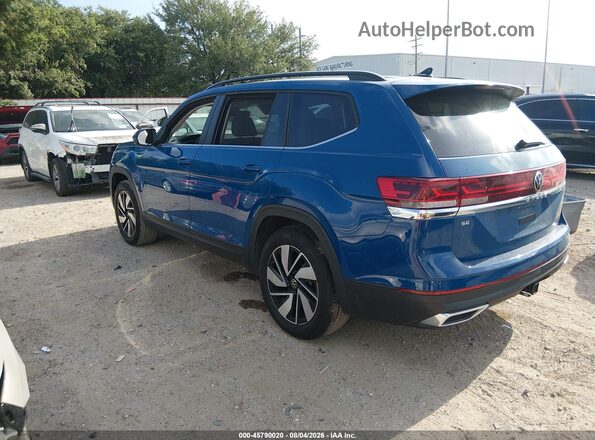 1V2WN2CA7TC542953 2026 VOLKSWAGEN ATLAS Blue უკანა მარცხენა