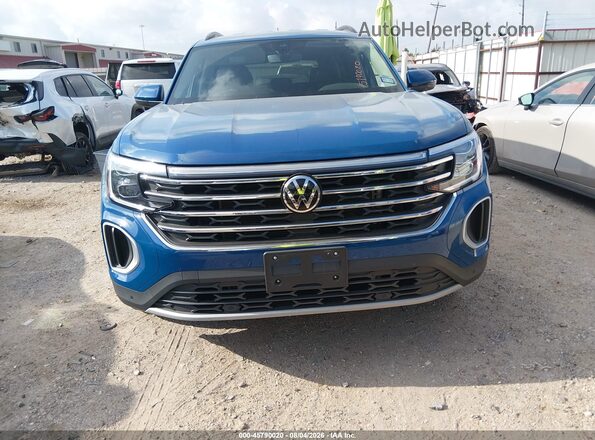 1V2WN2CA7TC542953 2026 VOLKSWAGEN ATLAS Blue ხელსაწყოთა პანელის ხედი