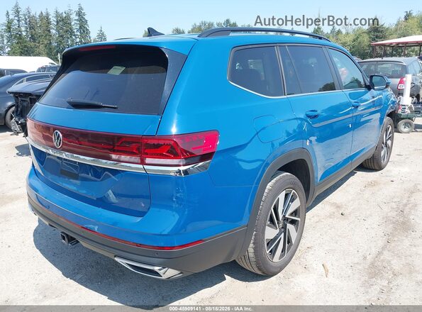 1V2WN2CAXTC568690 2026 VOLKSWAGEN ATLAS Синий Задняя правая четверть