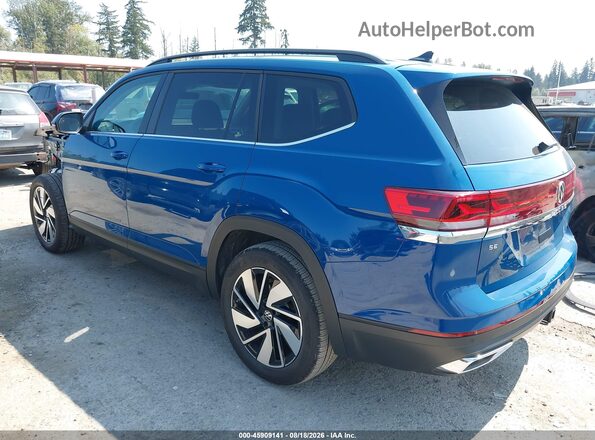1V2WN2CAXTC568690 2026 VOLKSWAGEN ATLAS Синий Задняя левая четверть