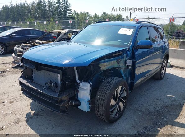 1V2WN2CAXTC568690 2026 VOLKSWAGEN ATLAS Синий Передняя левая четверть