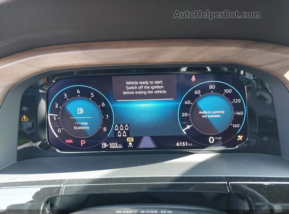 1V2WN2CAXTC568690 2026 VOLKSWAGEN ATLAS Синий Вид задних сидений