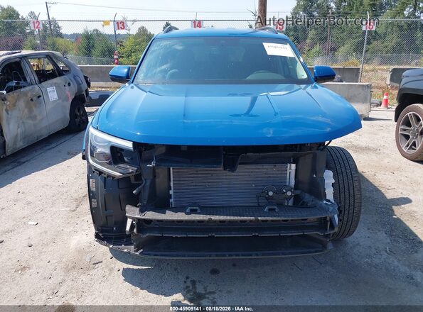 1V2WN2CAXTC568690 2026 VOLKSWAGEN ATLAS Синий Вид задней части салона