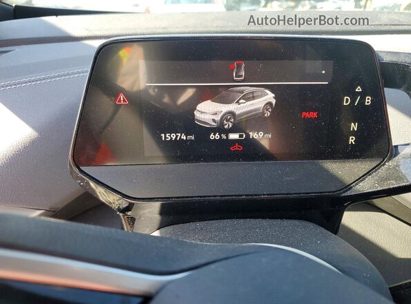 1V2WNPE80PC032151 2023 VOLKSWAGEN ID.4 Gray Widok zestawu wskaźników