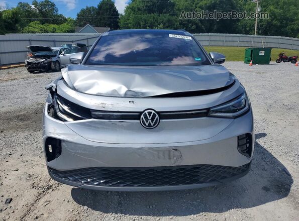 1V2WNPE85PC036213 2023 VOLKSWAGEN ID.4 Silver Вид спереду