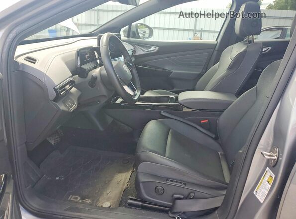 1V2WNPE85PC036213 2023 VOLKSWAGEN ID.4 Silver Вид салону спереду