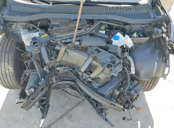 1V2WNPE85PC036454 2023 VOLKSWAGEN ID.4 Black Vista del compartimento del motor