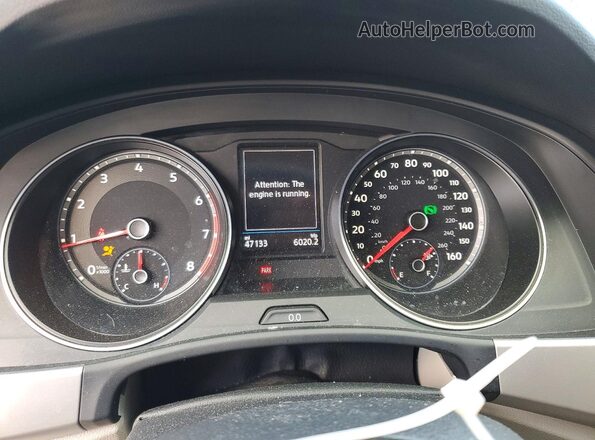 1V2WP2CA7MC603455 2021 VOLKSWAGEN ATLAS Синий Вид щитка приборов