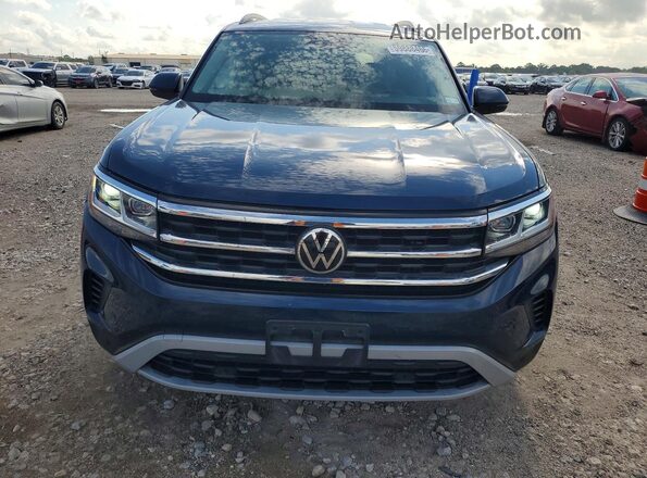 1V2WP2CA7MC603455 2021 VOLKSWAGEN ATLAS Синий Вид спереди